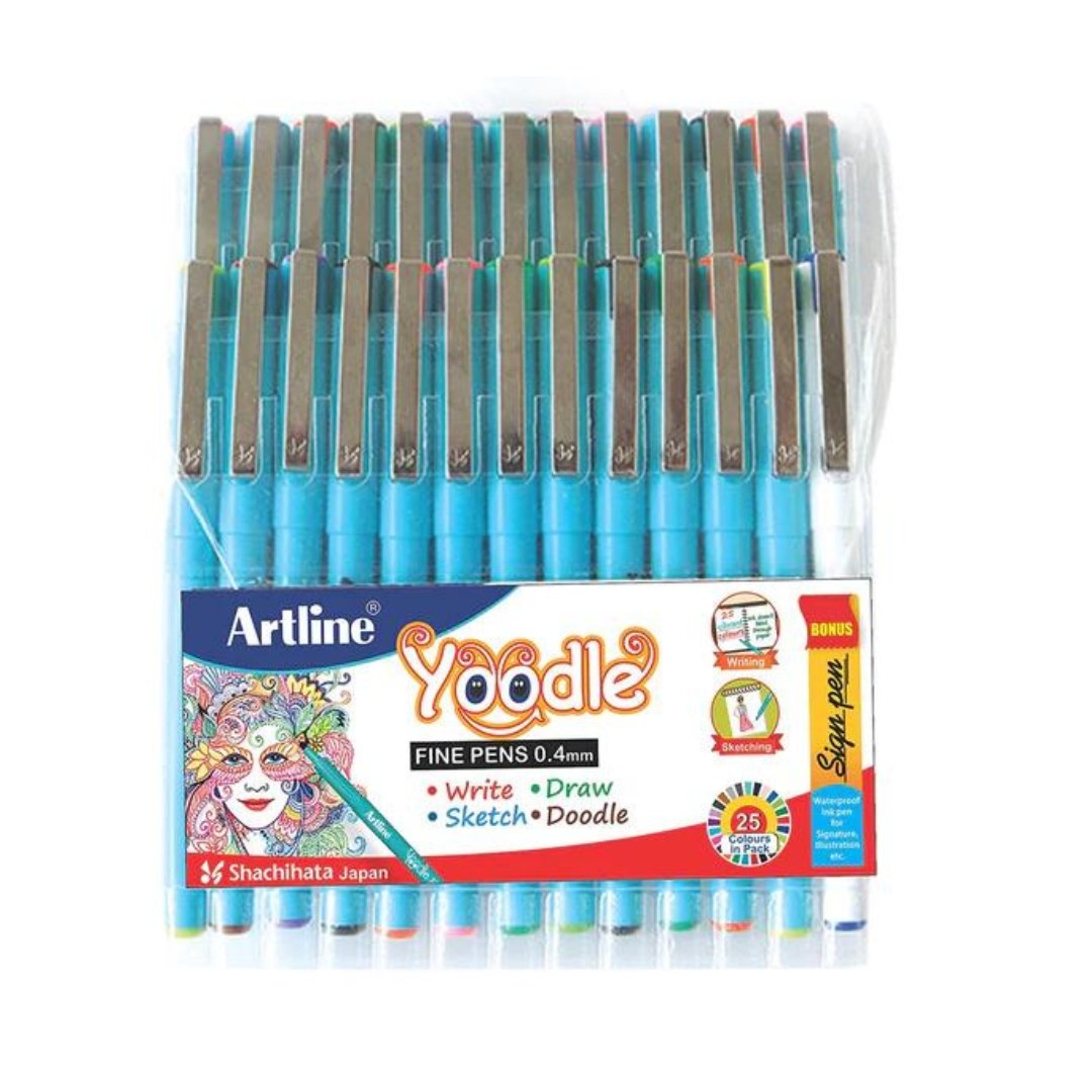 Artline  Yoodle Fine Line Pens 0.4 mm