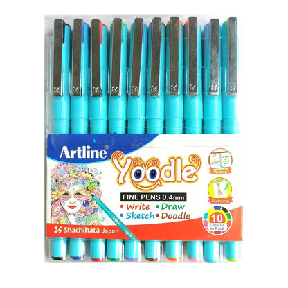 Artline  Yoodle Fine Line Pens 0.4 mm