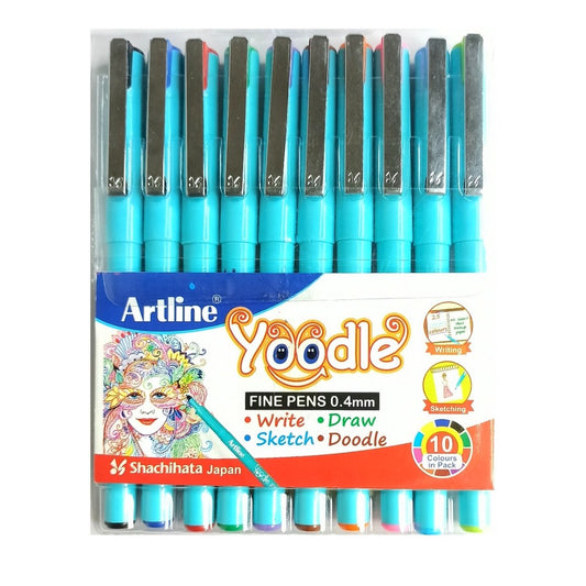 Artline  Yoodle Fine Line Pens 0.4 mm