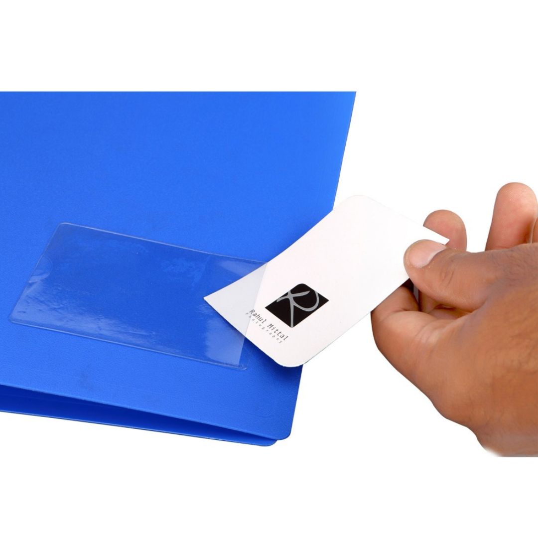 Solo Business Card/Label Self-Adhesive Pockets