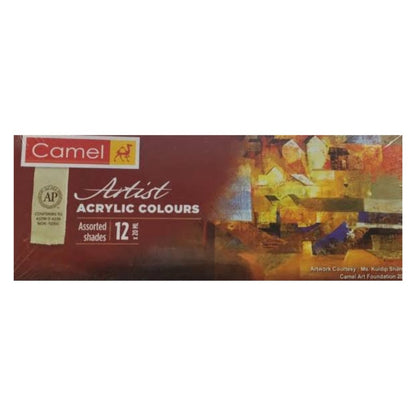 Camel Artist Acrylic Colours Set of 12