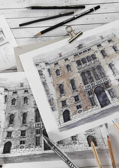 Canson C a Grain 224gsm Heavyweight Drawing Paper, fine Grain Texture,