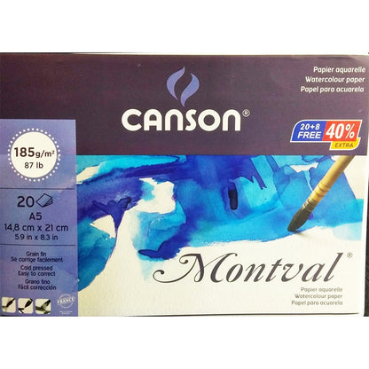 Canson Montval Aquarelle Watercolour paper