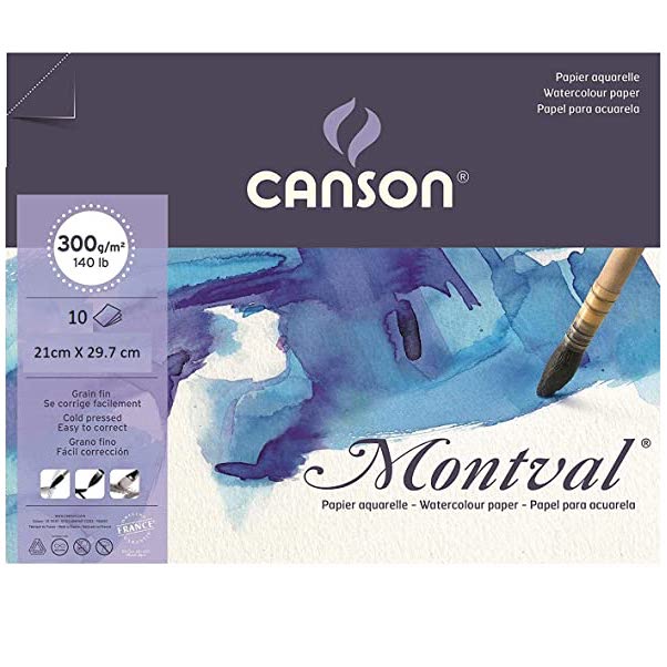 Canson Montval Watercolor Paper 300GSM