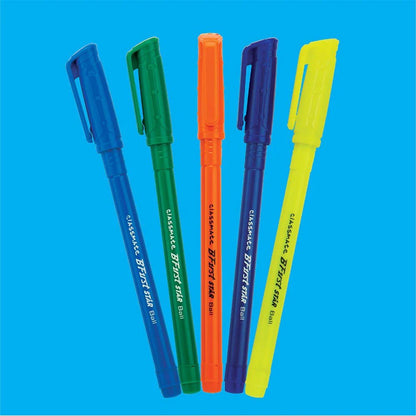 Classmate BFirst Star Blue Ink Ball Pen-Pack of 5