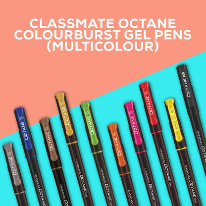 Classmate Octane Colour Burst 0.1mm (Pack Of 10)