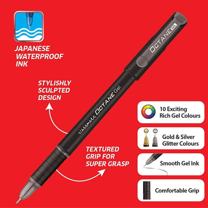 Classmate Octane Colour Burst 0.1mm (Pack Of 10)