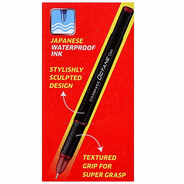 Classmate Octane Smudge-Proof Writing Gel Pens (Pack Of 2)