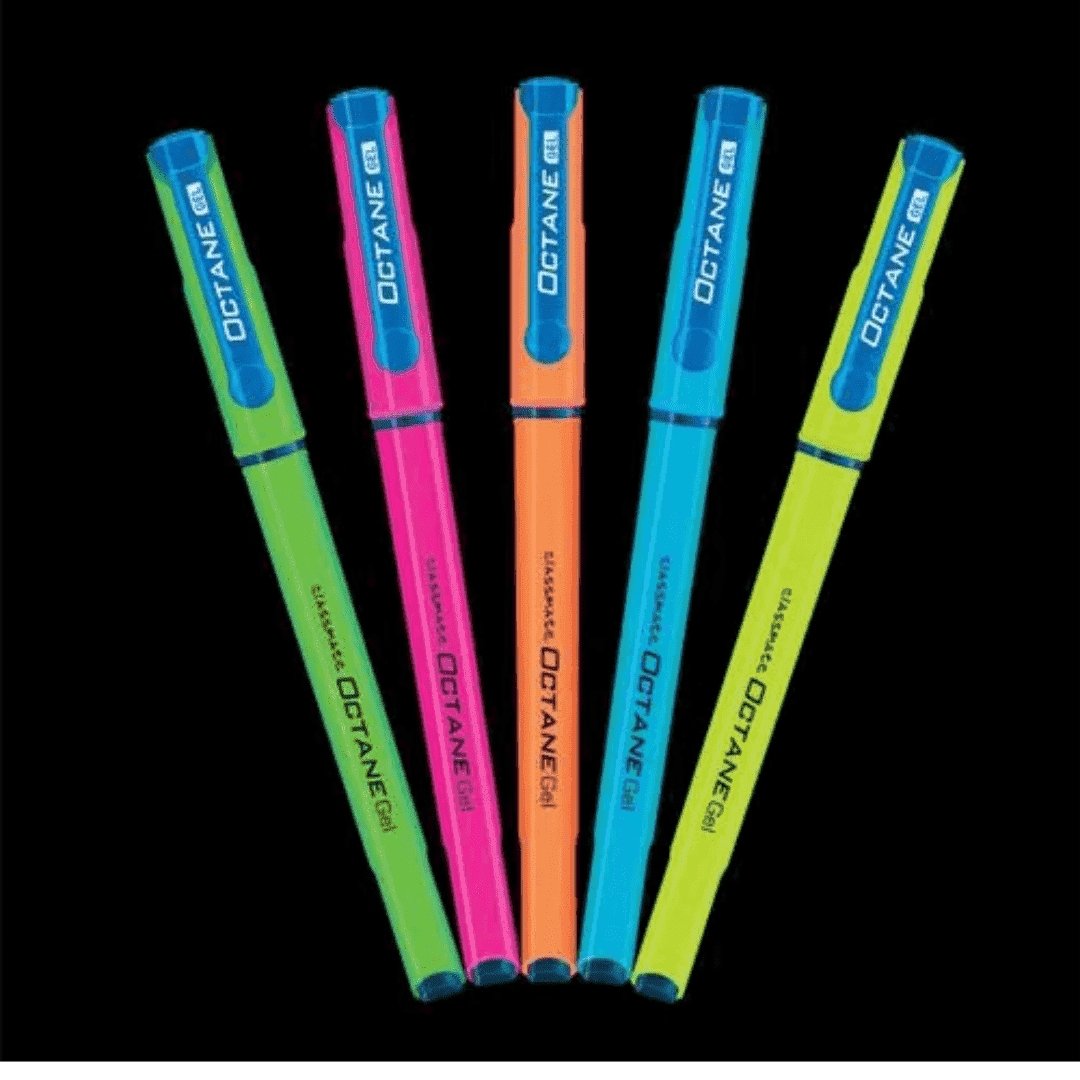 Classmate Octane Vibrant Neon Colors-Pack Of 10