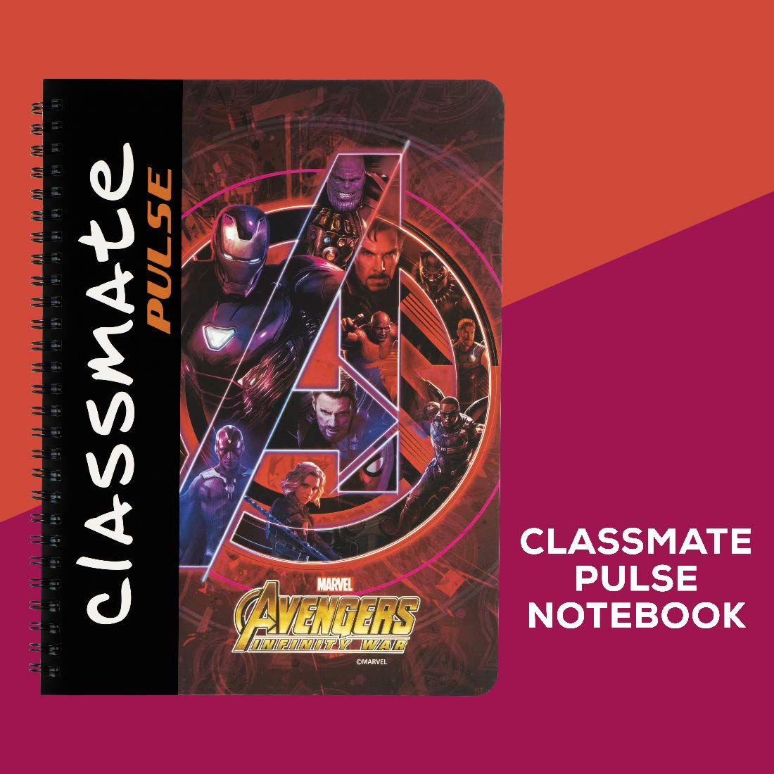 Classmate Pulse Series Notebook-A4