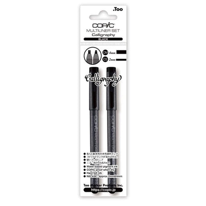 Copic Multiliner Calligraphy Pen CM and CS