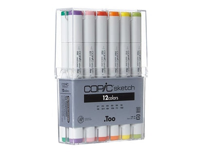 Copic Sketch Marker 12 Color Set