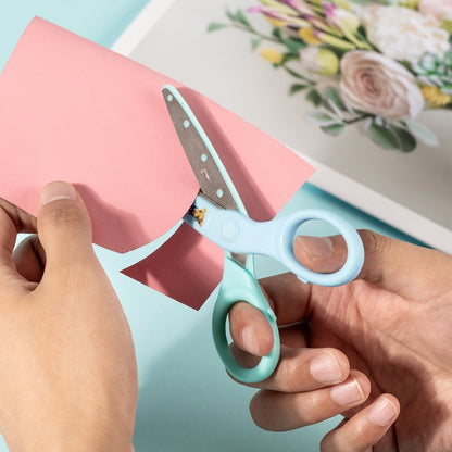 Deli Assorted Colour Scissors 135mm