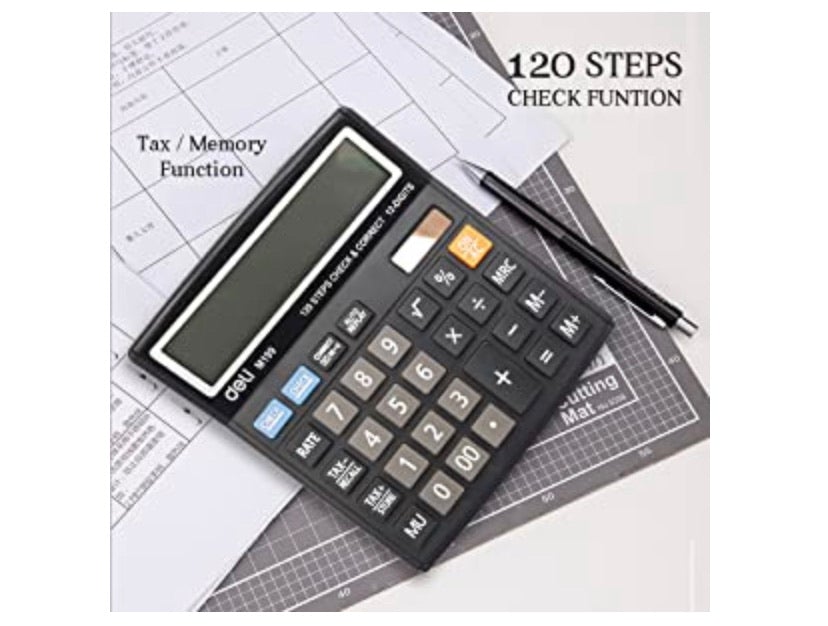 Deli Basic 12 Digit Calculator M199