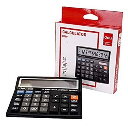 Deli Basic 12 Digit Calculator M199