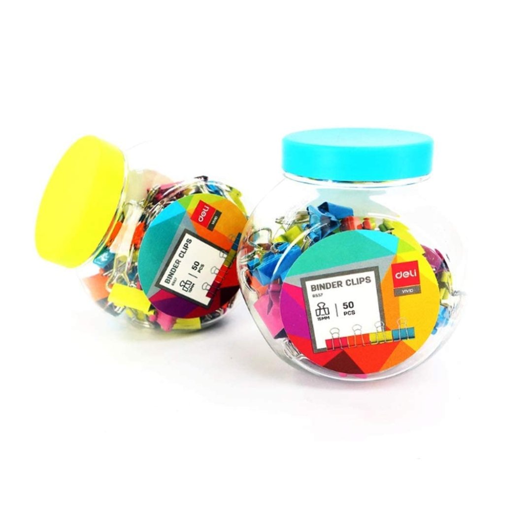 Deli Clip Binders Assorted Colors