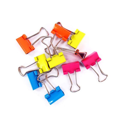 Deli Clip Binders Assorted Colors