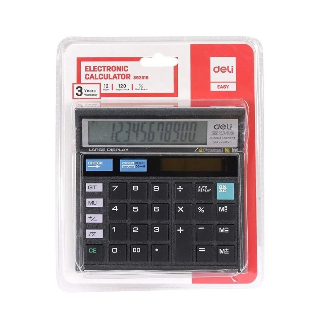 Deli Easy Electronic Calculator
