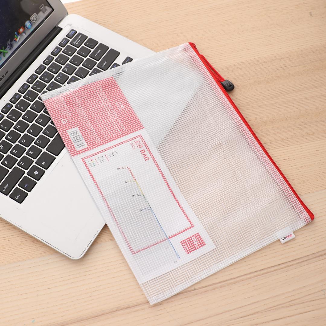 Deli Mesh Zip Bags A4