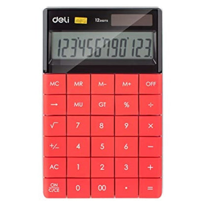 Deli Modern Compact Calculator 12 Digit