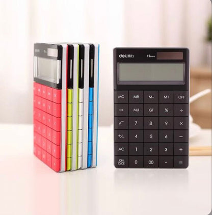 Deli Modern Compact Calculator 12 Digit