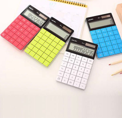 Deli Modern Compact Calculator 12 Digit