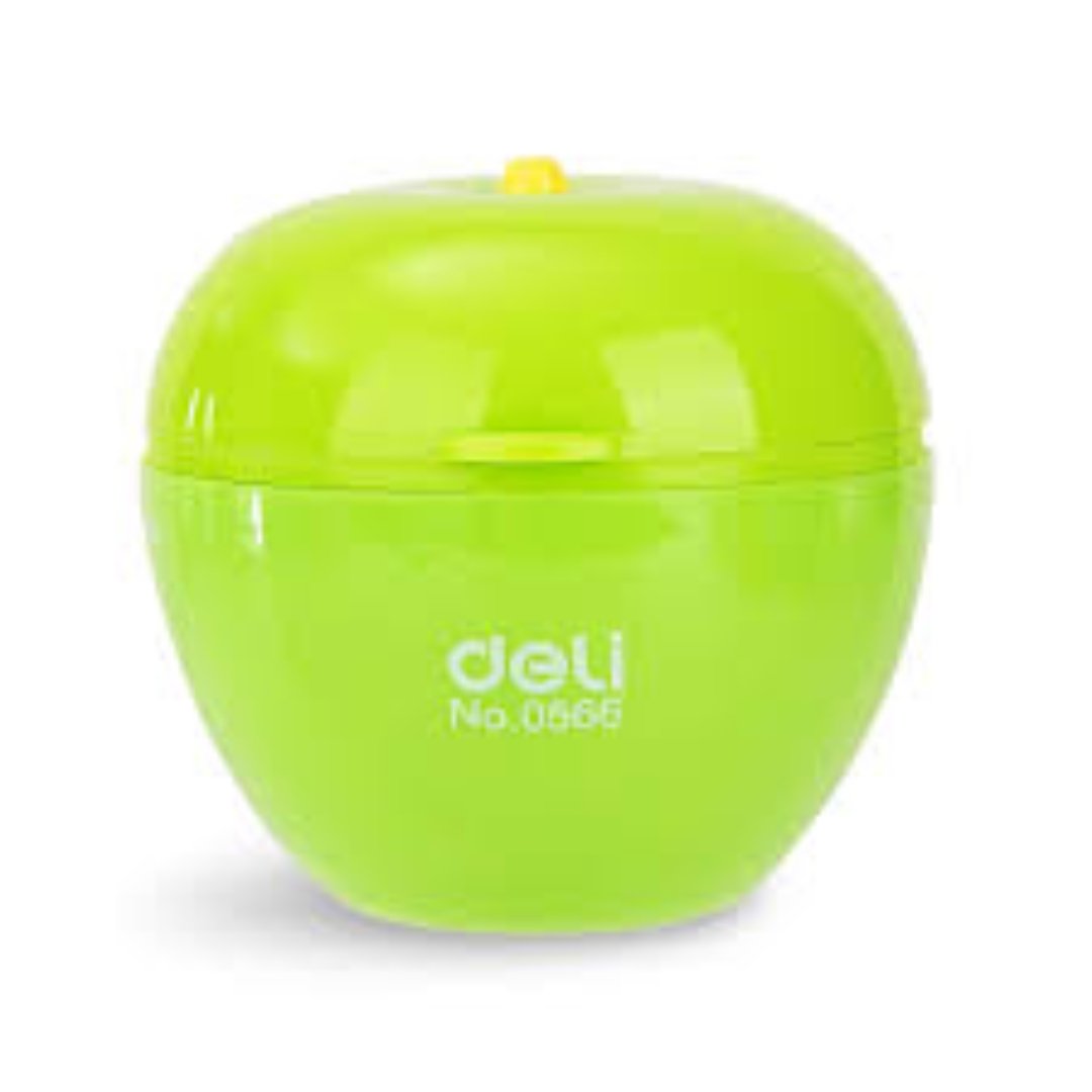 Deli Pencil Sharpener Assorted Colours