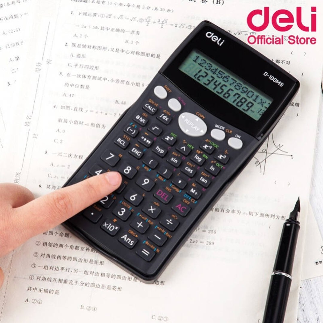 Deli Scientific Calculator D-100MS
