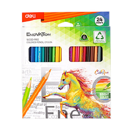 Deli Wood-Free Colored Pencil