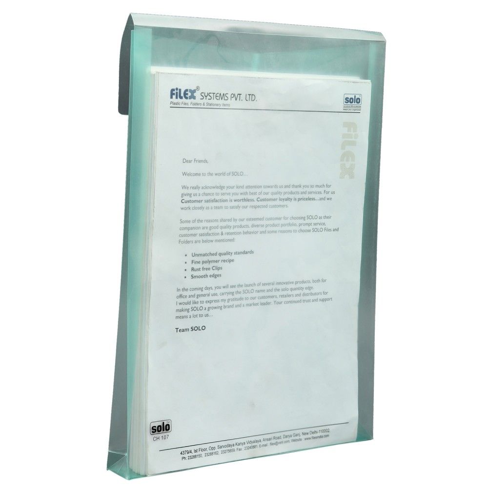 Solo Document Bag - A4 (Pack Of 2)