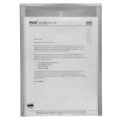 Solo Document Bag - A4 (Pack Of 2)