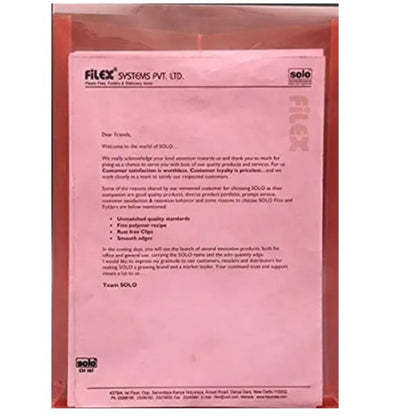Solo Document Bag - A4 (Pack Of 2)