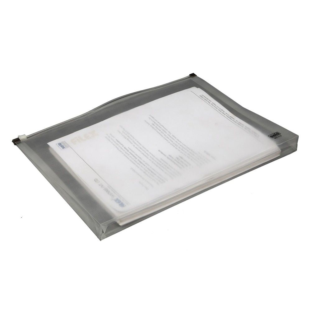 Solo Document Bag-Zipper Closure