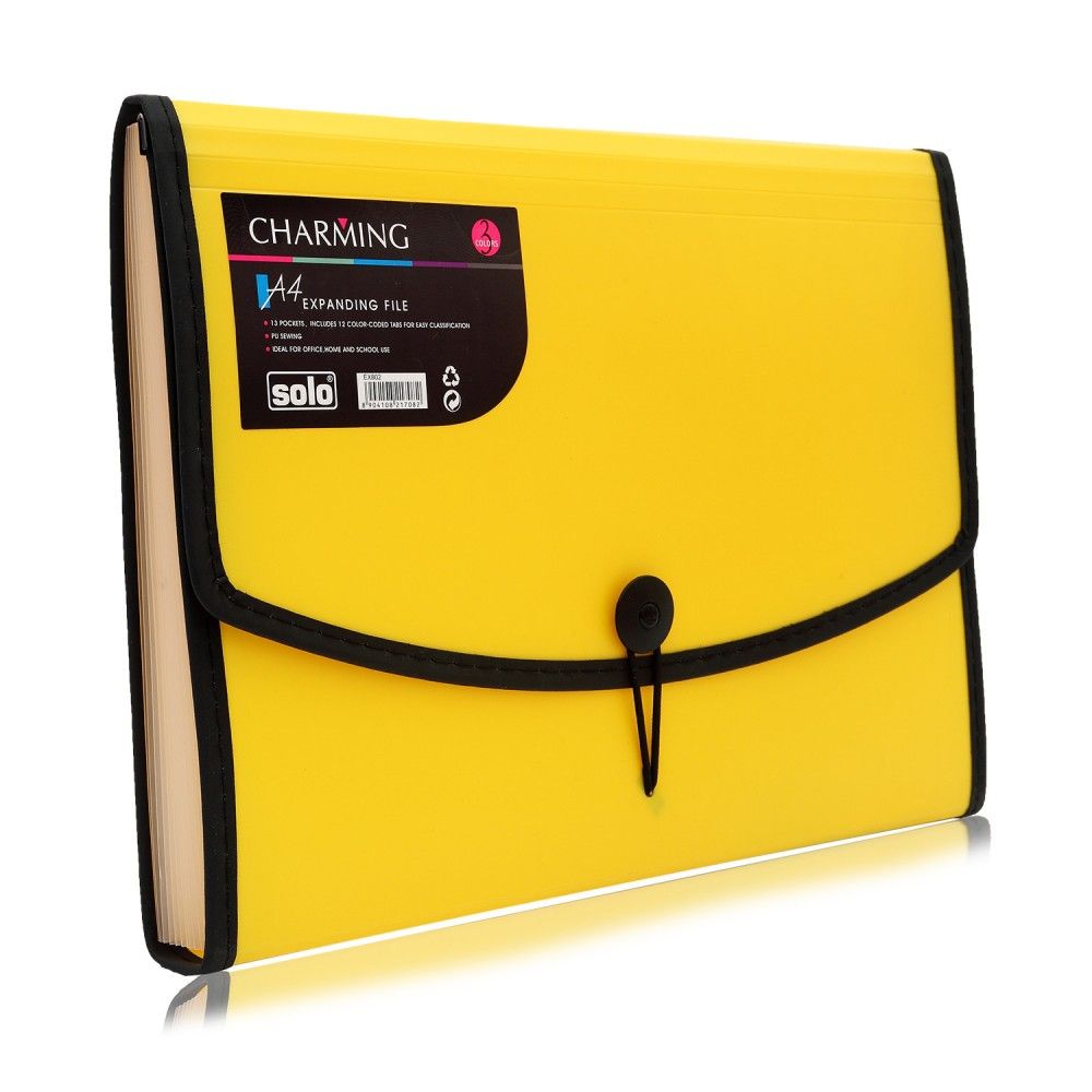 Solo Expanding File - Elastic with sewing