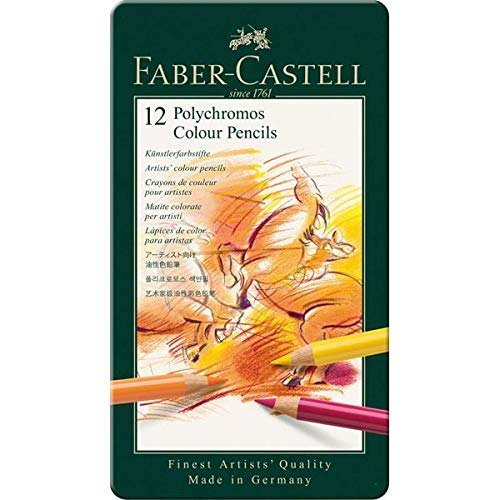 Faber-Castell 12 Polychromos Colour Pencils