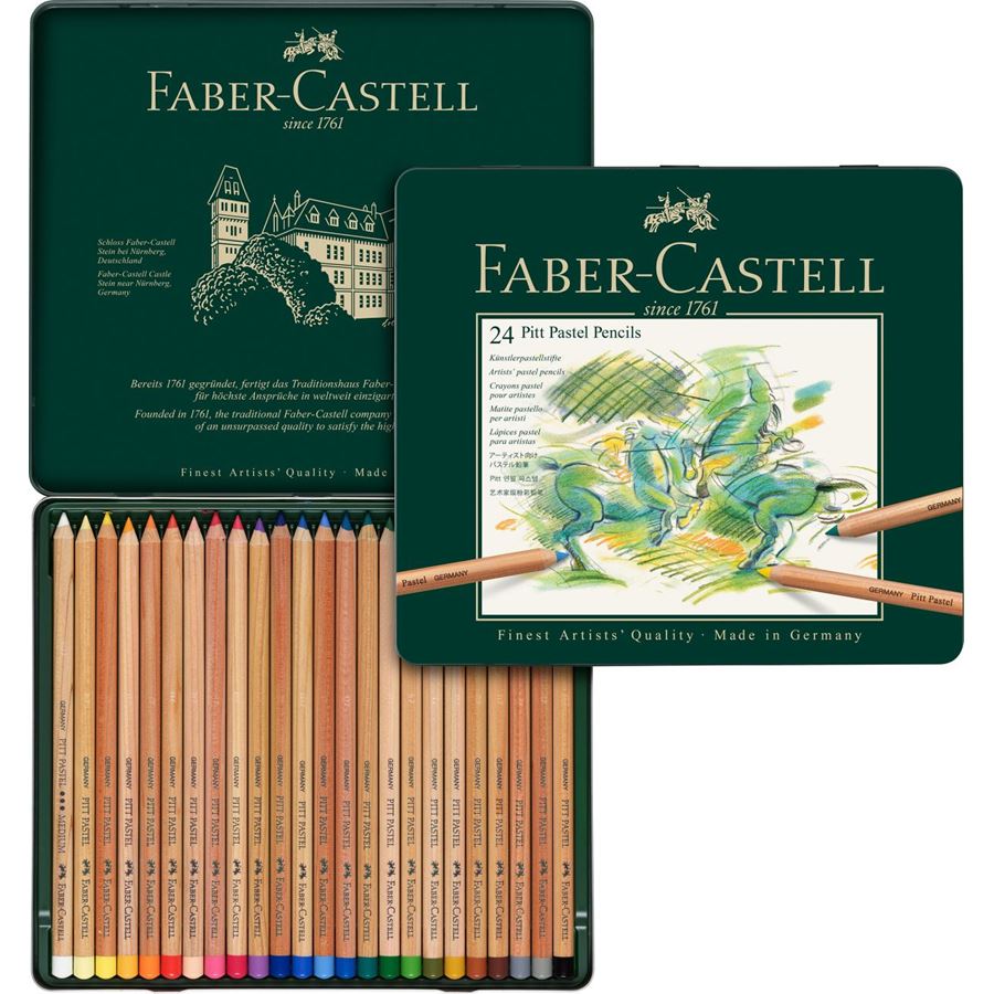 Faber-Castell 24Pitt Pastel Pencils