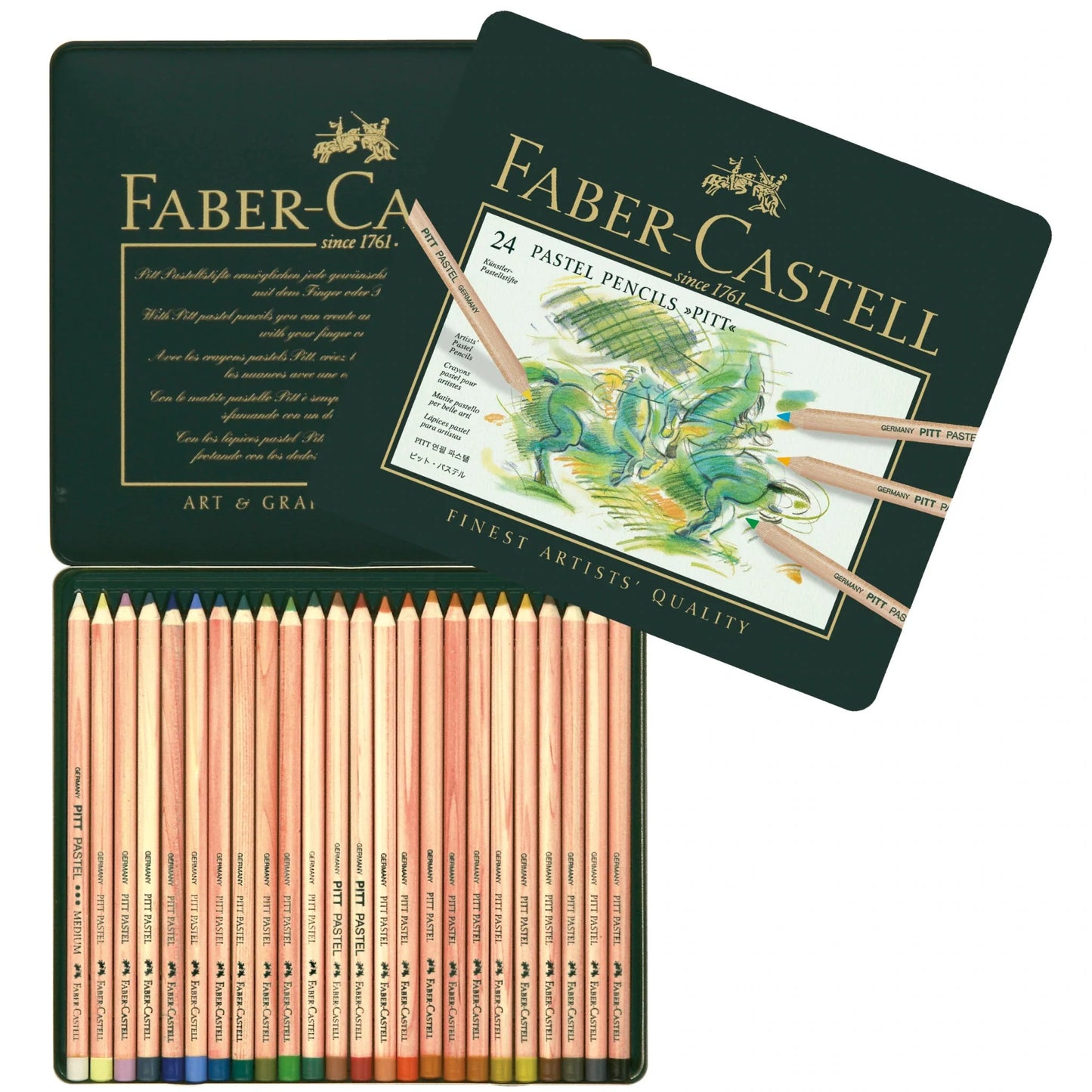 Faber-Castell 24Pitt Pastel Pencils