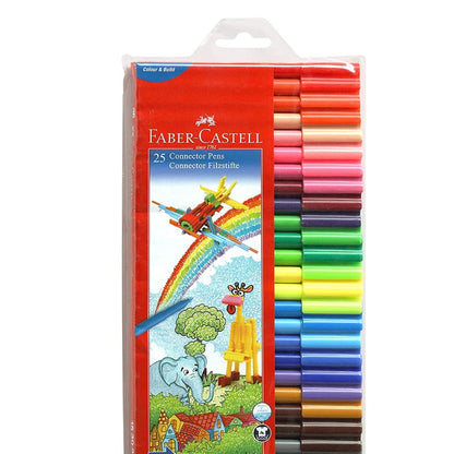 Faber-Castell Connector Pen Set - Pack of 25