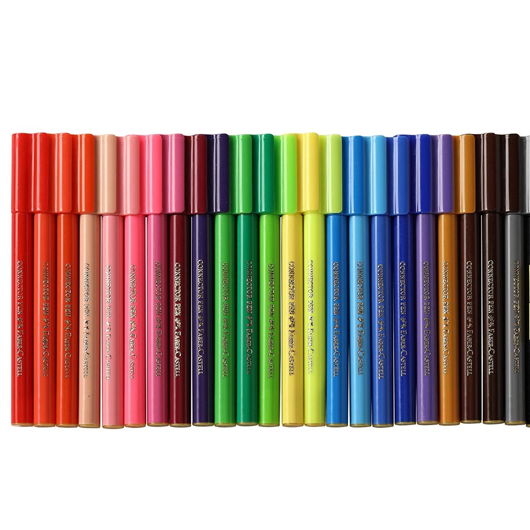 Faber-Castell Connector Pen Set - Pack of 25