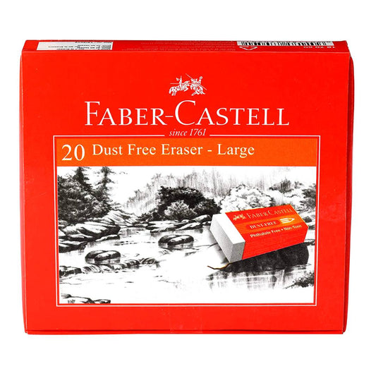 Faber Castell Dust Free Eraser-Pack Of 20