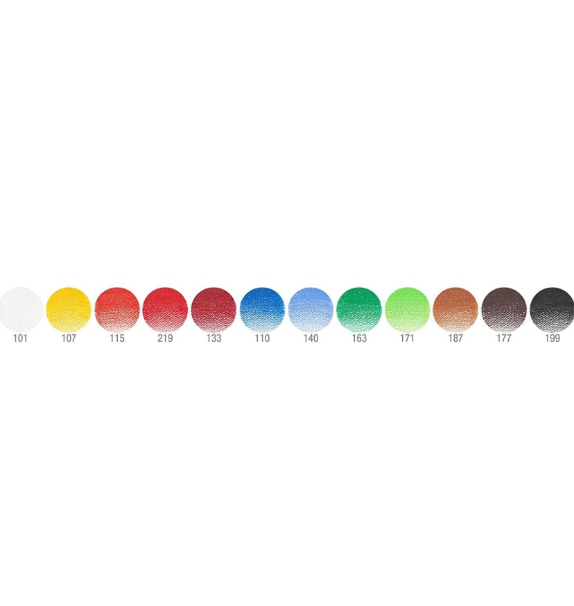 Faber-Castell Polychromos Color Pencil Set - Pack of 24