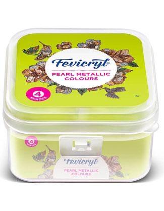 Fevicryl Acrylic Colours - Pearl Mettalic
