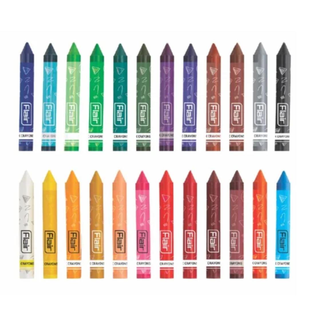 Flair Creative Wax Crayons
