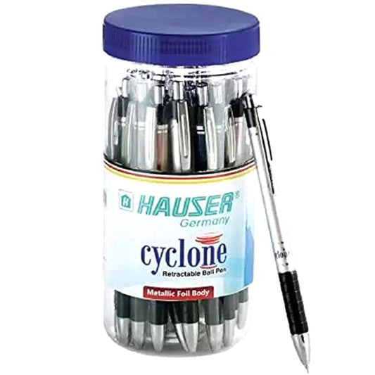 Flair Cyclone Retractable Ball Pens Pack Of 25
