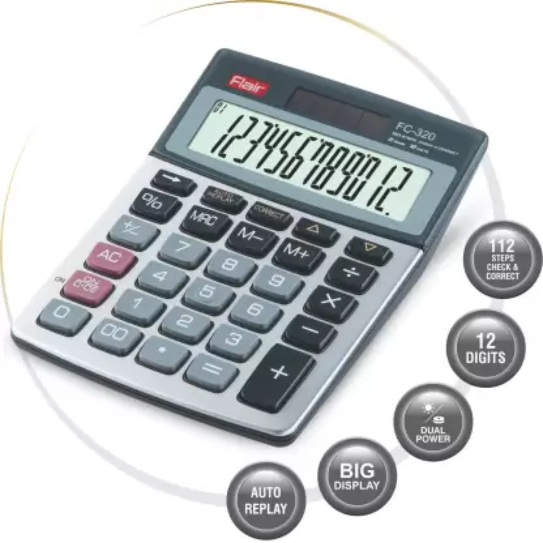 Flair Electronic Calculator (FC-320)