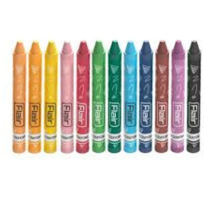 Flair Jumbo Triangular Wax Crayons