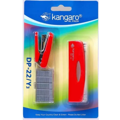 Kangaro Stapler and Paper Punch DP-22/Y3