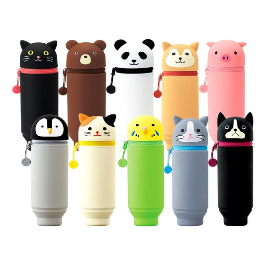 Lihit Lab Puni Labo Stand Up Silicone Pen Case
