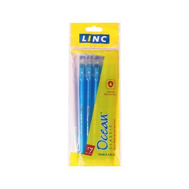Linc Ocean Gel Pens 0.6mm Pack Of 5
