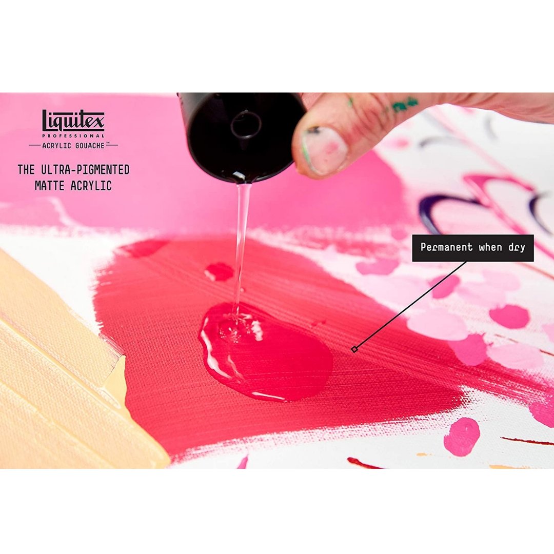 Liquitex Professional Acrylic Gouache 6 x 22 ml Set Primaries